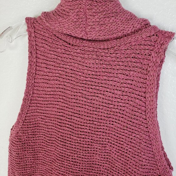 Anthropologie Pink Textured Sleeveless Top - Picture 8 of 13